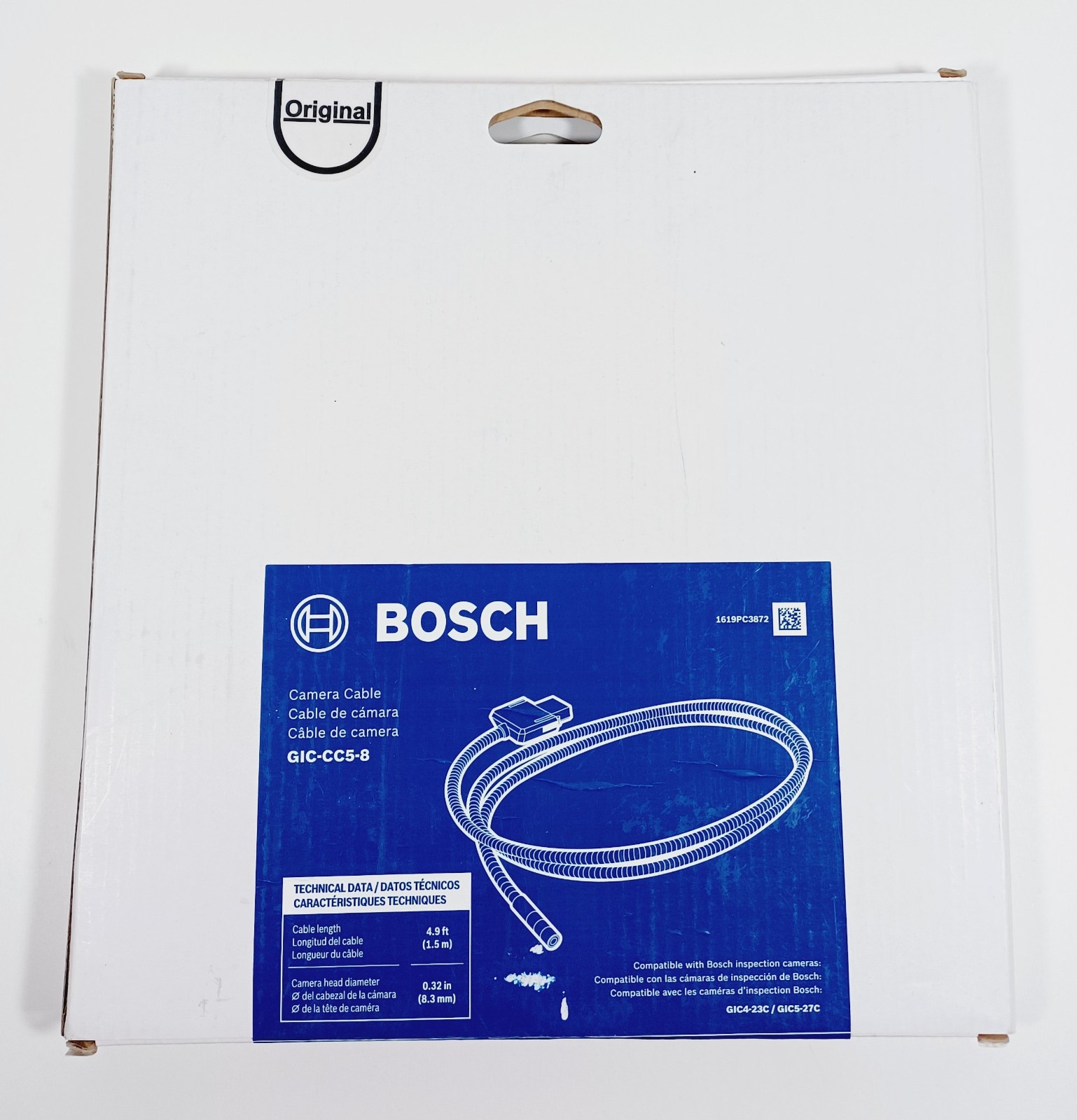 BOSCH GIC-CC5-8 Inspection Camera Cable For GIC4-23C/GIC5 Genuine OEM - NEW