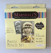 NIB Marshall  s Photo Coloring System Deluxe Pencil Set SALE 