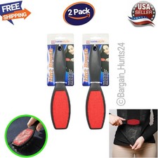 Double-Sided Lint Brush Pet Hair Remover Fabric Dust Cleaner Tool Pk of 2