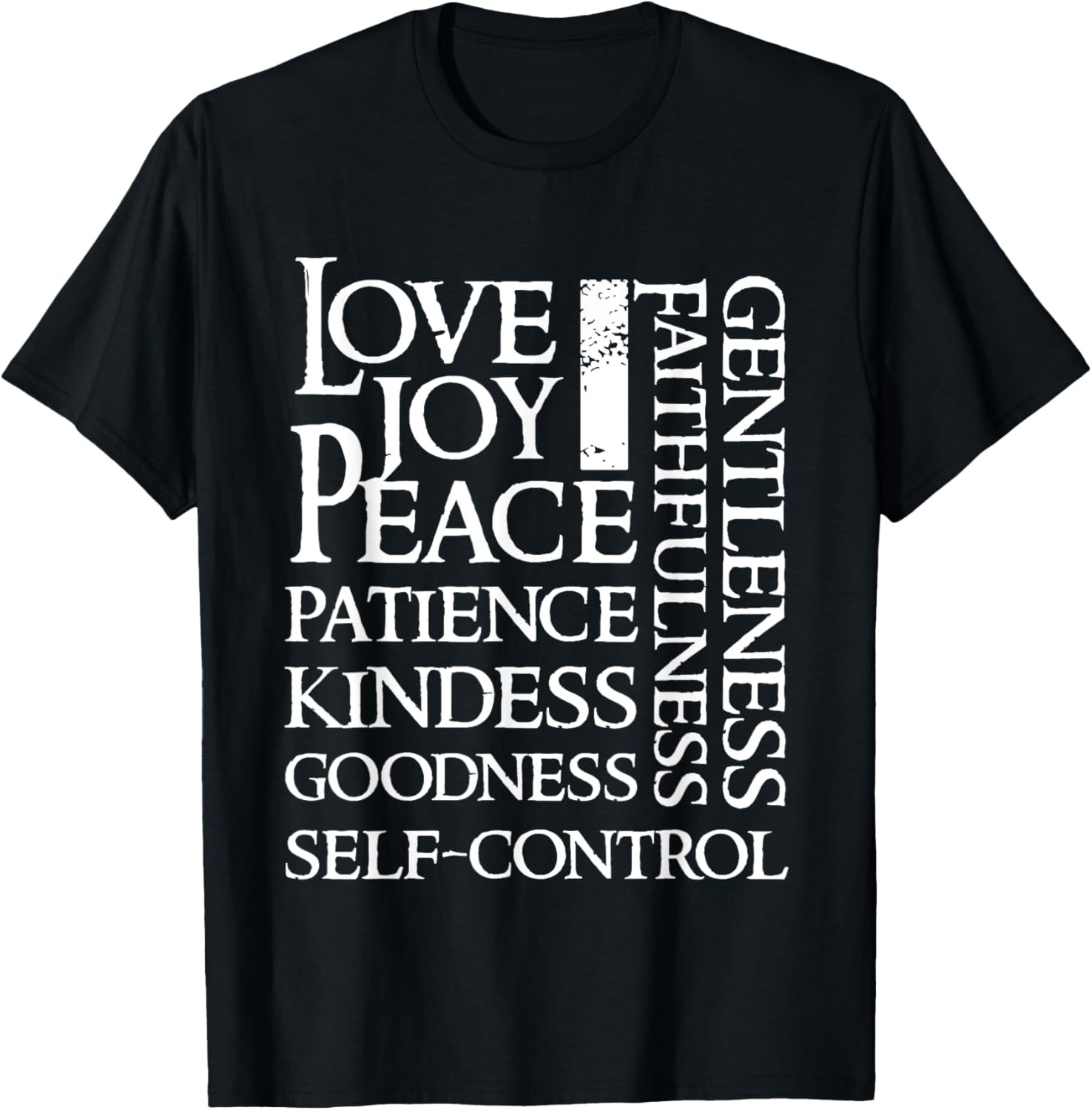 Fruit of the Spirit Christian Bible Verse T-Shirt