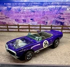 Hot Wheels Redline 1970 Light-My-Firebird Spectraflame Purple - Nice!
