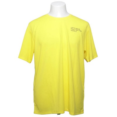 Technogym, T-shirt, Größe: XL, Gelb, Polyester, Einfarbig, Herren #emt