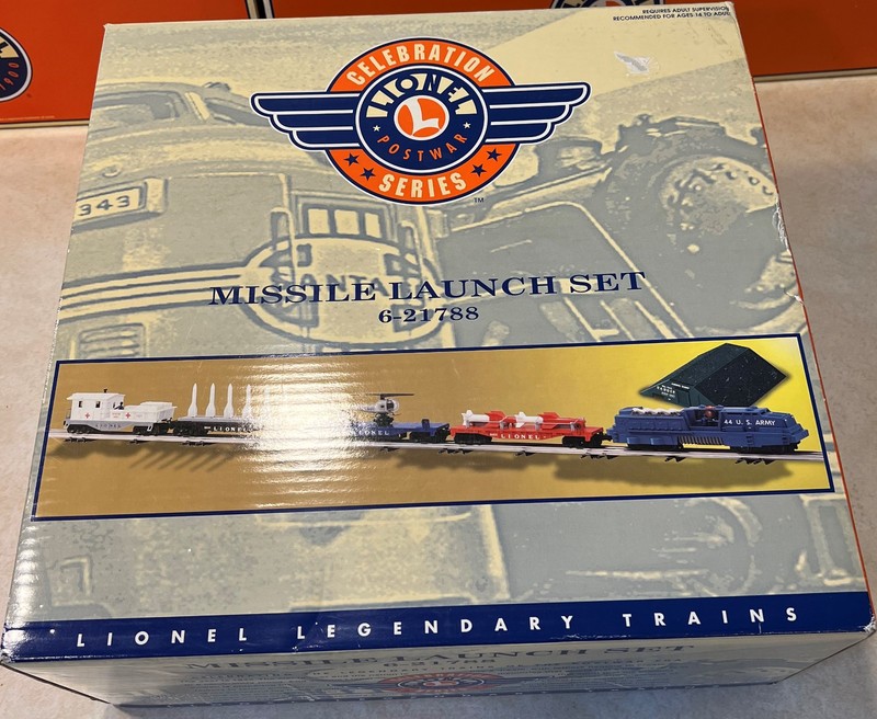 Lionel Missile Launch Set Postwar Celebration Series #21788 New In Box