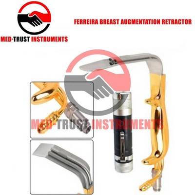 Ferreira Breast Augmentation Retractor Fiber Optic and Led Light Plastic Surgery