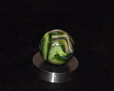 JABO Emerald March Madness Toy Marble, Shooter size " .750" 3/4' 19mm VNM