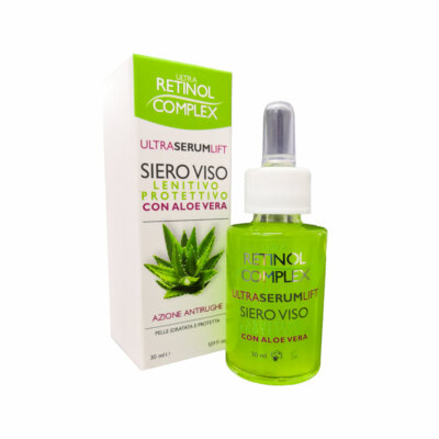 RETINOL COMPLEX ULTRA GESICHTSSERUM ALOE VERA BERUHIGEND SCHUTZ ANTI-FALTEN 30ML