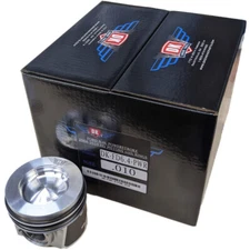 Ford Powerstroke 6.4L 2008-2010 DK Navistar HD Piston Set With Rings (8) - .010