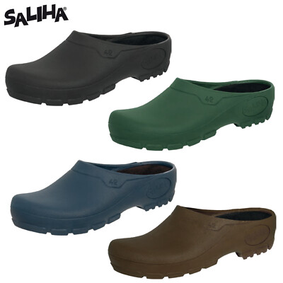 Gartenschuhe Hausschuhe Multi Clog Gartenschlappen Schuhe flach 35-48 MADE EU