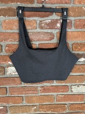 GAP FIT Women's Low Support Removable Pads Black Sports Bra Top XL