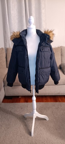Dkny unisex Parka coat Size large - preowned very good condition - Picture 13 of 22