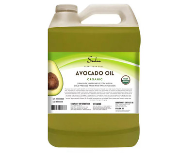 64 OZ  PURE EXTRA VIRGIN ORGANIC  AVOCADO OIL ORGANIC COLD PRESSED EDIBLE OIL