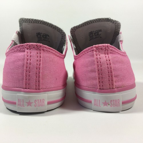 Baby Girls Converse All Star Pink Double Tongue Trainers Shoes Size UK 6 - Picture 8 of 12