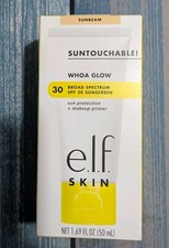 e.l.f. SKIN SUNTOUCHABLE! Whoa Glow SPF 30 Sun Protection+Makeup Primer Sunbeam