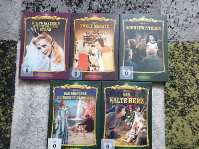 Märchen Klassiker 5xDVD, Das kalte Herz, Die zwölf Monate, Schneewitchen, ....