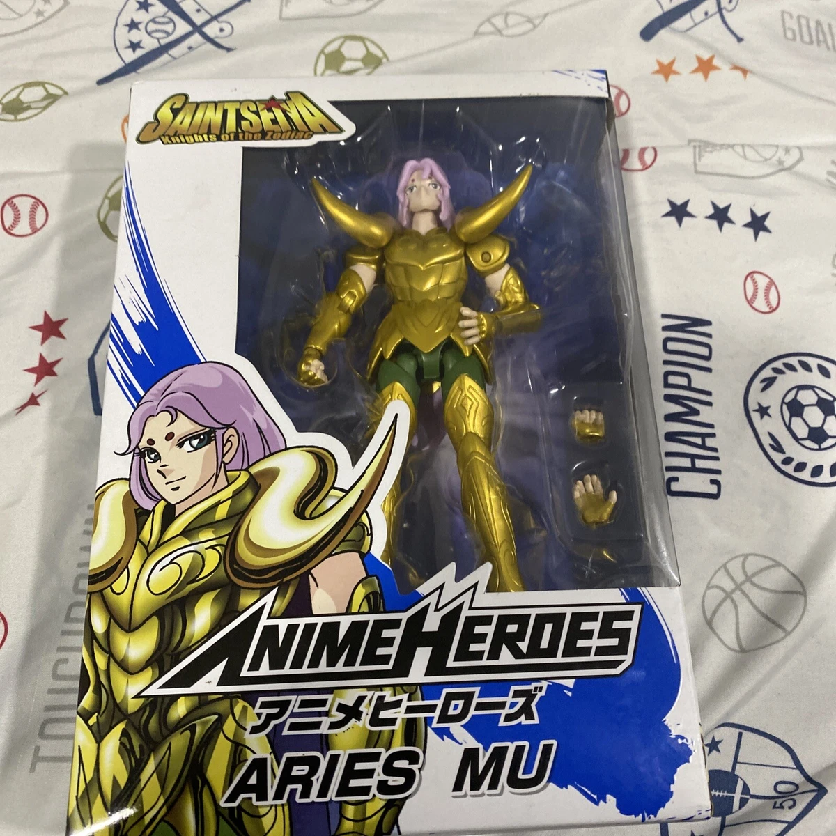  ANIME HEROES - Saint Seiya: Knights of The Zodiac - Aries Mu  Action Figure : Everything Else