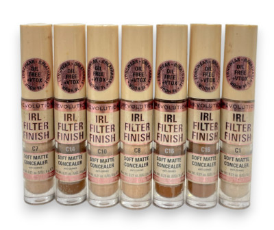 Revolution IRL Filter Finish Soft Matte Concealer(0.21oz/6g) You Pick, Sealed