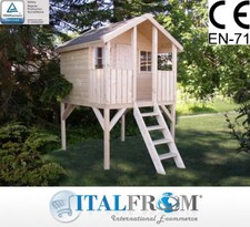 Casette di Legno Toby Casetta da Giardino in Legno Bimbi 16mm ITALFROMBABY02