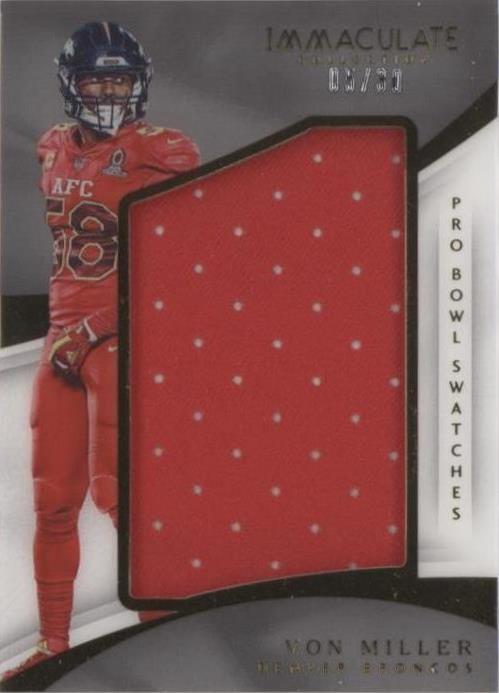 2017 Panini Immaculate Collection Von Miller #PB-29 - 1 of 2