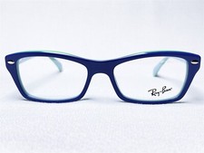 NEW Ray Ban Junior RB1550 3657 Girls Violet/Green/Azure Eyeglasses Frames 48/15