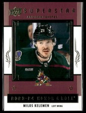 2023-24 Upper Deck #HR48 Milos Kelemen Honor Roll