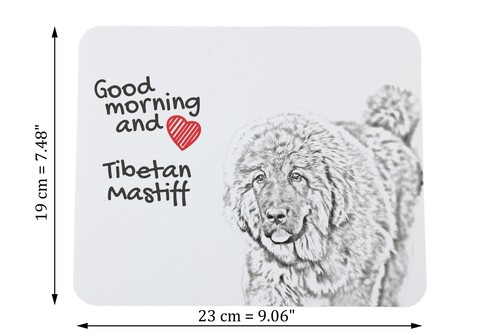 Tibetaanse mastiff muismat met hond Art-Dog - Afbeelding 2 van 7