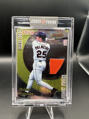Rafael Palmeiro 2022 Jersey Fusion Orioles Patch/Swatch - GAME WORN 2004 17/50!