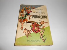 LE AVVENTURE DI PINOCCHIO C. Collodi BROSSURA MARZOCCO 1954 DISEGNI A. Mussino