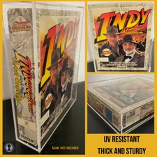 Acrylic Big Box PC Game Protector w/ Easy Wall Hanging Slots - Heavy Duty