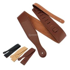 Leder Gitarrengurte für akustische E Gitarren Bassgurt 43 51 Zoll