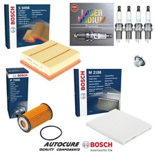 FOR VAUXHALL CORSA ENERGY MK3 1.2 PETROL FULL BOSCH FILTER SERVICE KIT NGK PLUGS