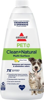3123 - 32oz Multi-Surface Plant Based Pet Cleaning Formula for Bissell