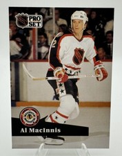 1991 Pro Set Hockey #275 Al MacInnis Calgary Flames
