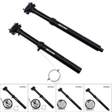 External Routing Dropper Post Seatpost Adjustable Bike MTB 30.9 31.6 375MM 400MM
