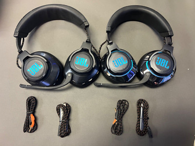JBL Quantum 610M Wireless 2.4ghz Over-Ear Gaming Headset-NO DONBLE-LOT OF 2
