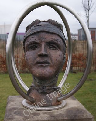 Foto 12x8 Clyde View Park Skulptur Renfrew Winifred J. Drinkwater, von Ke c2010