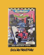 Thumbnail of ebay&reg; auction 225674895543 | Micro Machines 2 Turbo - Sega Mega Drive - OVP - CIB - PAL - Retro - Spiel