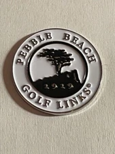 Pebble Beach Golf Links 1" Coin Style Golf Marker - Pebble Beach Resorts