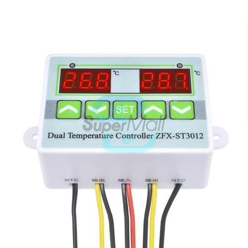 ZFX-ST3012  12/24V 110-220V Dual Temperature Controller Microcomputer Thermostat - Bild 33 von 48
