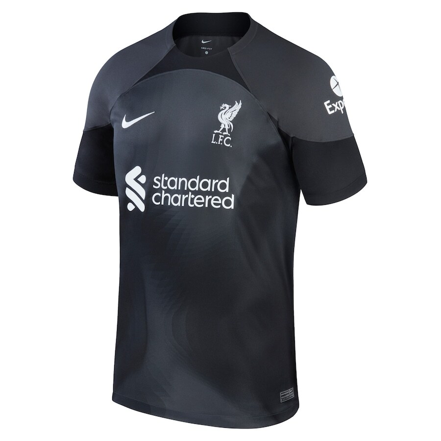 Nike L.F.C. サッカーシャツ ブラック 97 Mサイズ Buy Nike Black Jr. Liverpool FC 24/25 Away Stadium Football