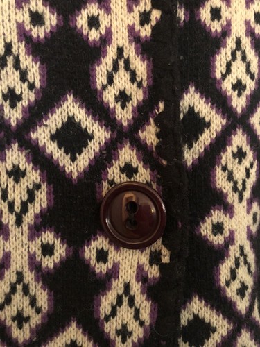 MINK brand women’s wool knit coat - Picture 6 of 9
