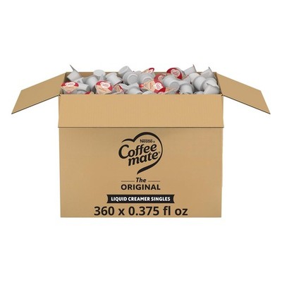 Nestle Coffee mate Coffee Creamer, Original, Liquid Creamer Singles - Box of 360