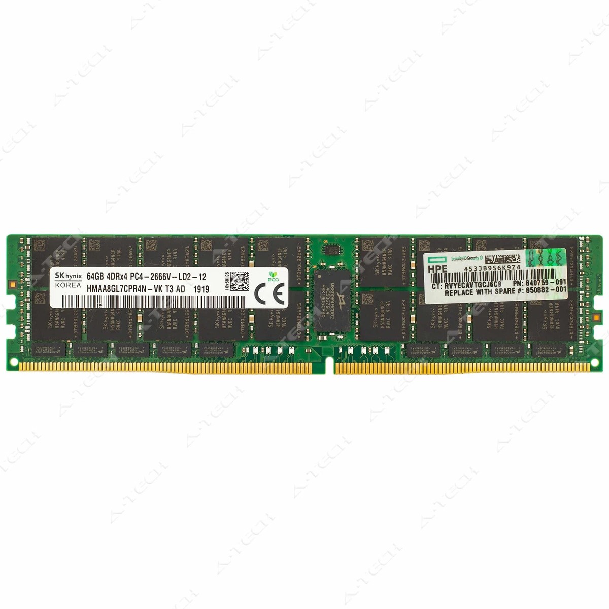 SK hynix 64GB DDR4 ECC LRDIMM SK Hynix 64GB 2666MHz REG ECC RAM