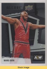 2022 Upper Deck Allure AEW Black Rainbow Marq Quen #58 READ d9r