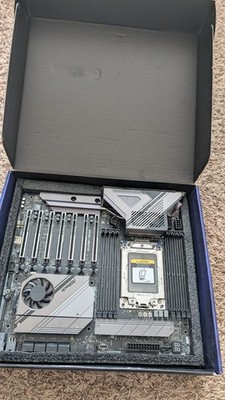 Asrock WRX80CREATORR2.0 WRX80 Motherboard Supports AMD Ryzen Threadripper PRO
