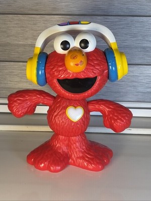 Sesame Workshop Elmo Talking Toy with Headphones Battery Tested Working