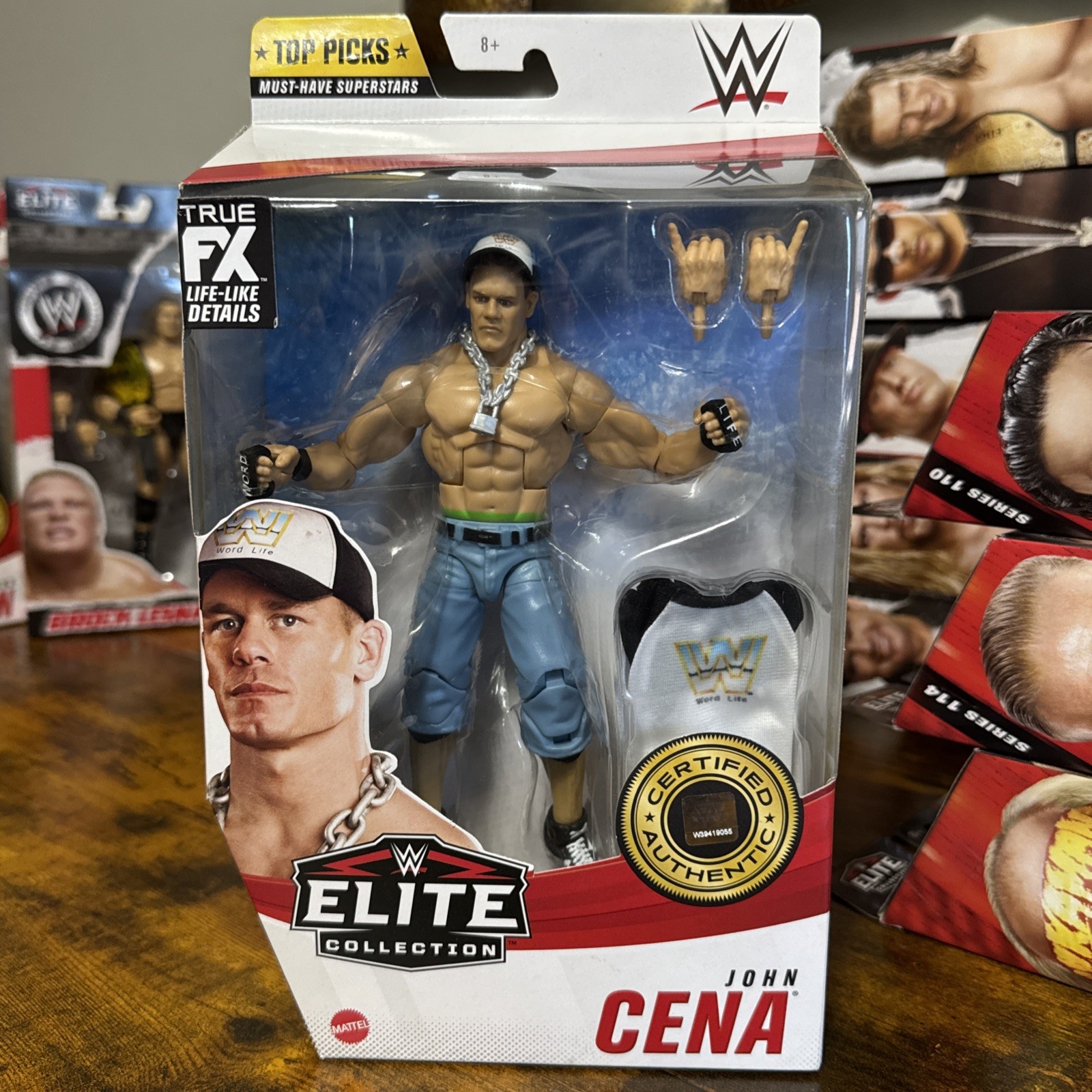 WWE Elite Top Pick Collection JOHN CENA Thugganomics Action Figure MOC Sealed