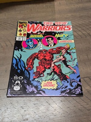   THE NEW WARRIORS  * #14  Aug  1991 Marvel Comics  Triad * Great Cond