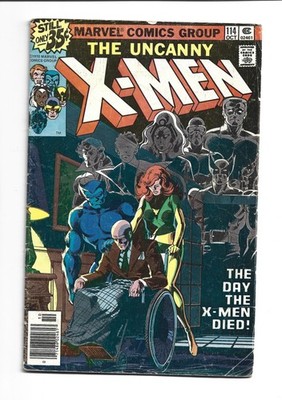 Uncanny X-Men #114, GD+ 2.5, First Uncanny in Title, Wolverine, Storm, Cyclops