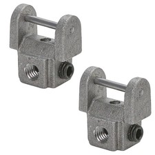 2Pcs Scroll Saw Blades Holders Conversion Kit, Universal Pin-Less Grey