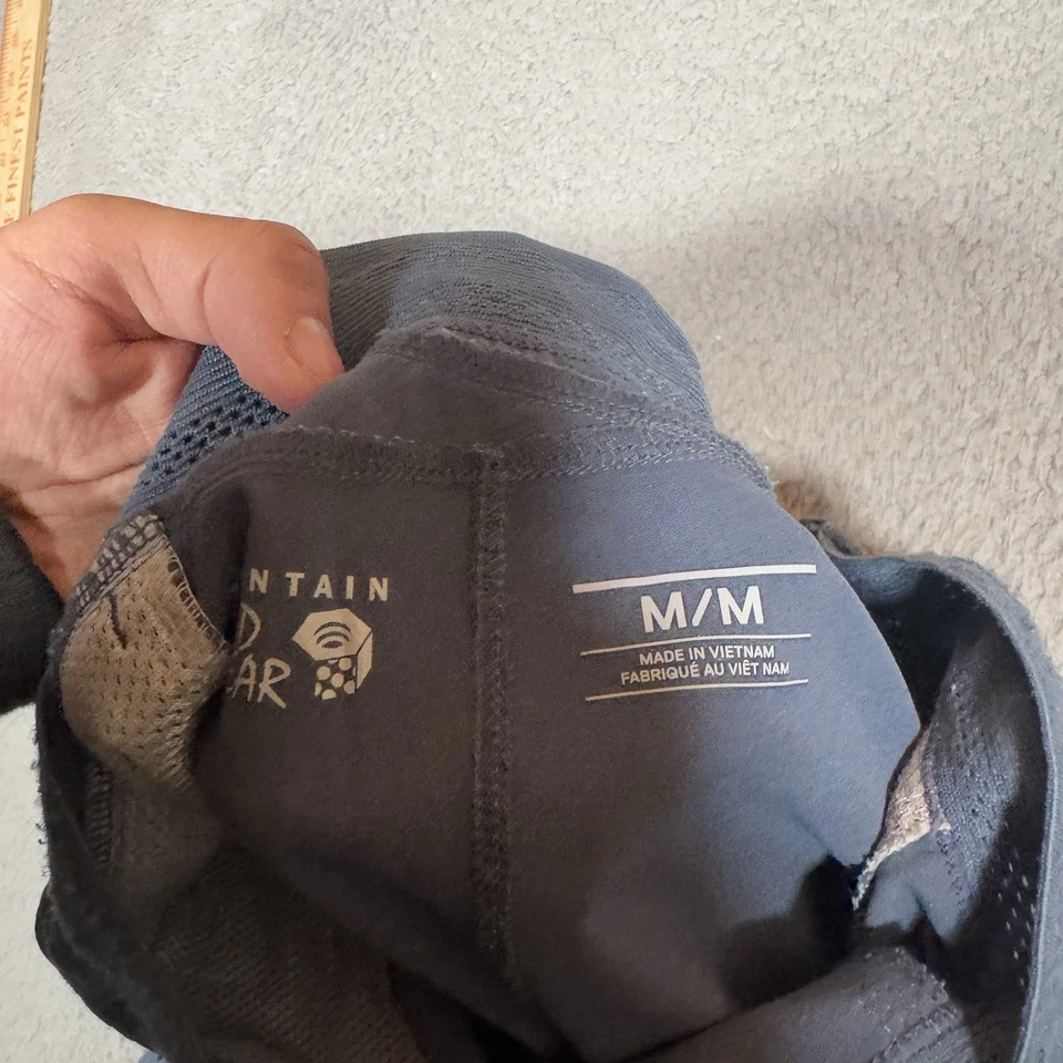 Mountain Hardwear Pants Mens Medium Blue Mountain Stretch Joggers Hiking Foto 2 de 4